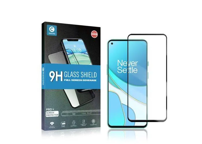 OnePlus 8T - MOCOLO hærdet beskyttelsesglas "full glue" med komplet dækning