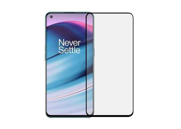 OnePlus Nord CE 5G - Azmaro Premium hærdet beskyttelsesglas - Komplet dækning