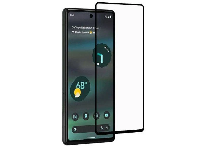 Google Pixel 6a - Premium hærdet beskyttelsesglas med komplet dækning