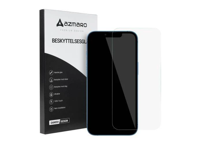 iPhone 14 Pro Max - Azmaro Ultra clear hærdet beskyttelsesglas - Transparent