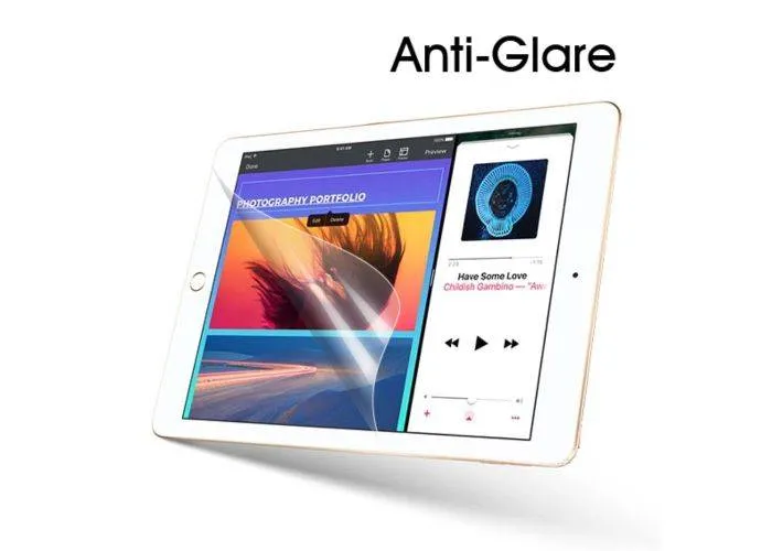 iPad 9.7 (2017 / 2018) - Mat Anti-reflektion LCD-Beskyttelsesfilm