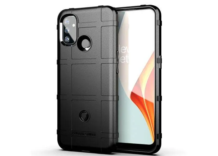 OnePlus Nord N100 5G - SHIELD Gummi cover - Sort