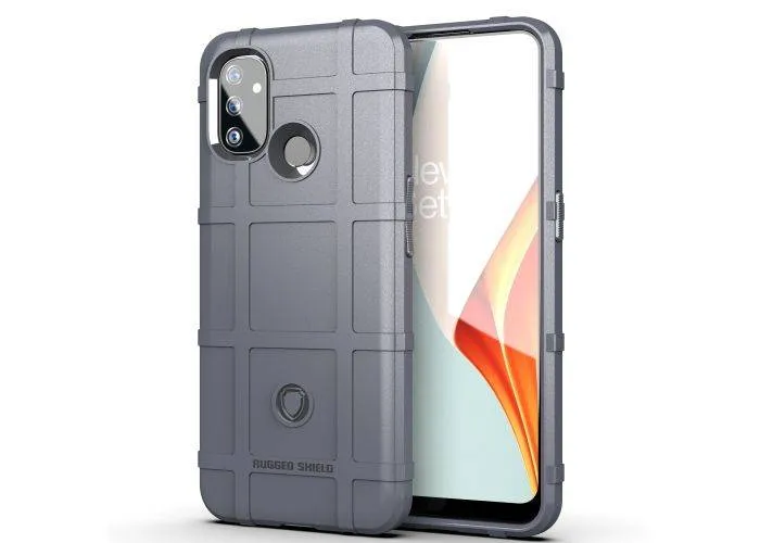 OnePlus Nord N100 5G - SHIELD Gummi cover - Grå