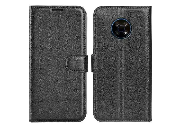 Nokia G50 5G - Læder cover / pung - Sort