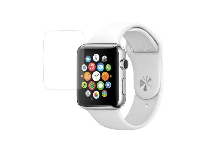 Apple Watch 38mm - Hærdet beskyttelsesglas 0.3mm 9H (Arc Edge)