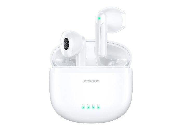 Joyroom TL11 ENC Trådløse Høretelefoner - Inkl. Opladeretui - Hvid