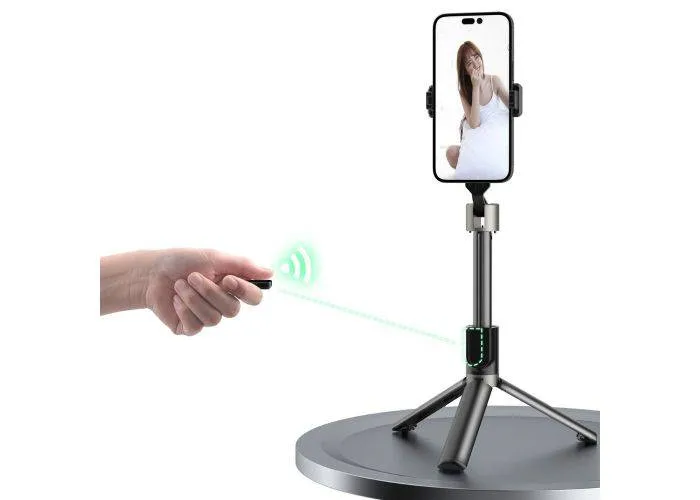 Dudao F18W Bluetooth Selfiestick / Tripod til smartphone - Inkl. fjernbetjening