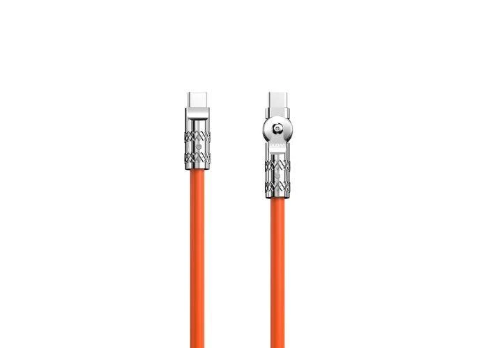 Dudao USB-C til USB-C opladerkabel - 120W - Roterbart - 1m