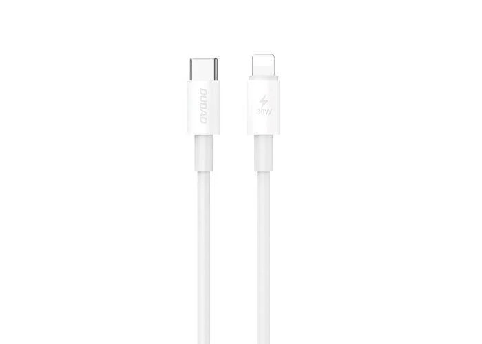 Dudao USB-C til Lightning 30W kabel - 1m - Hvid