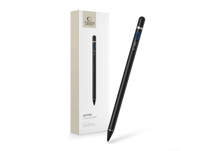 Tech-Protect Aktiv Stylus Pen - iOS, Android, Windows - Sort