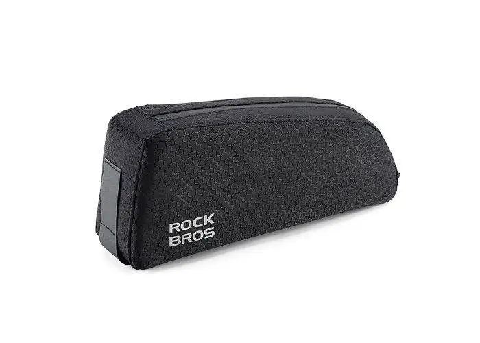 Rockbros cykeltaske til overrørsstel 0.9L - Vandtæt - Sort