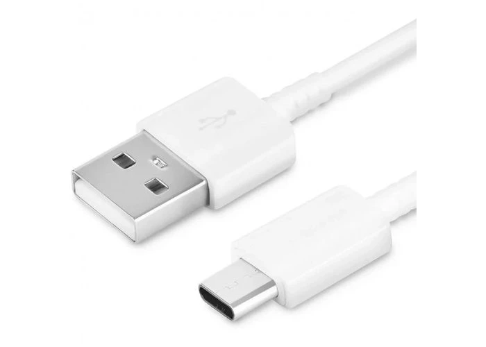 Original Samsung USB / USB-C kabel 1.5 m - EP-DG970BWE  - Bulk - Hvid