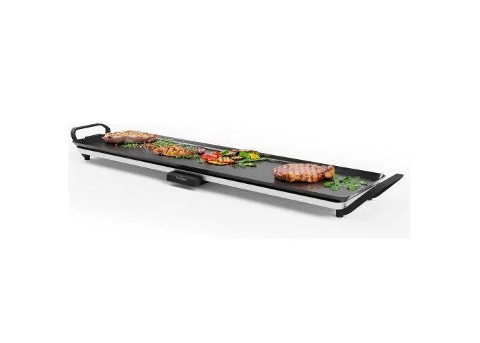 Swiss Haus bordgrill / Tepeniyaki Grill - 2000W - non-stick - str. 90x23cm