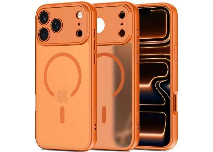 iPhone 17 Pro Max / 18 Pro Max - Tech-Protect BasicMag cover - Orange