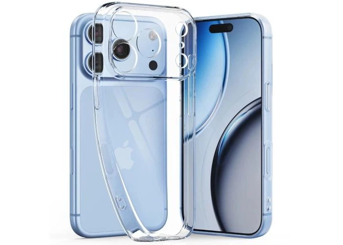 iPhone 17 Pro Max / 18 Pro Max - Tech-Protect FlexAir gummi cover - Clear