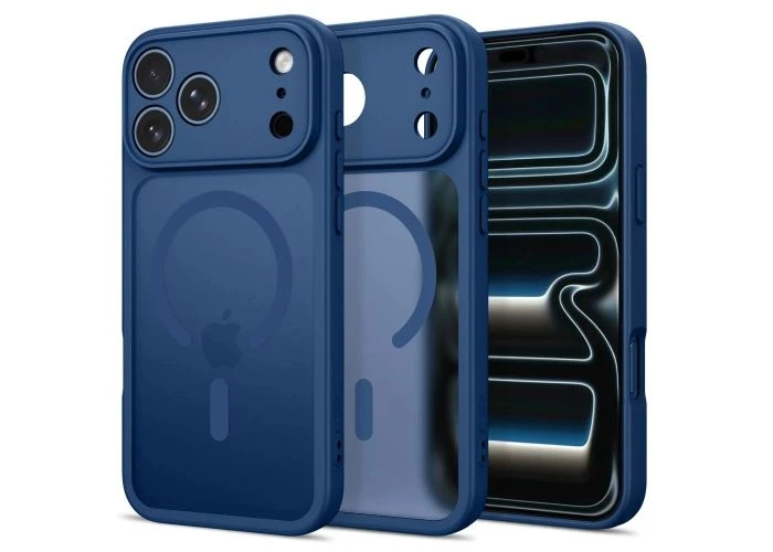 iPhone 17 Pro Max / 18 Pro Max - Tech-Protect BasicMag MagSafe cover - Mørkeblå