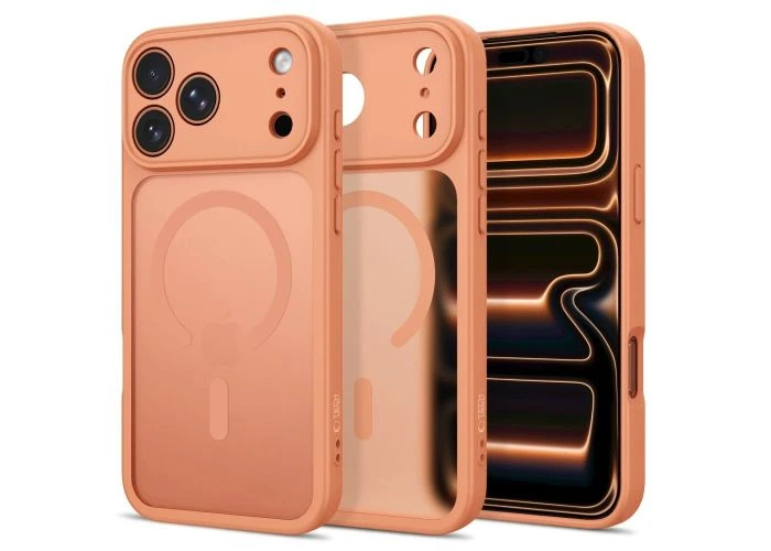 iPhone 17 Pro Max / 18 Pro Max - Tech-Protect BasicMag MagSafe cover - Mat Orange