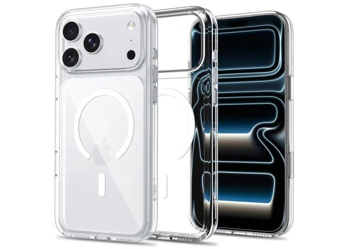iPhone 17 Pro Max / 18 Pro Max - Tech-Protect Hybrid CC Magsafe kompatibelt cover - Clear
