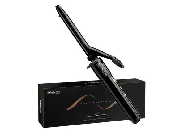 BaByliss PRO Titanium Expression krøllejern 16mm - Sort