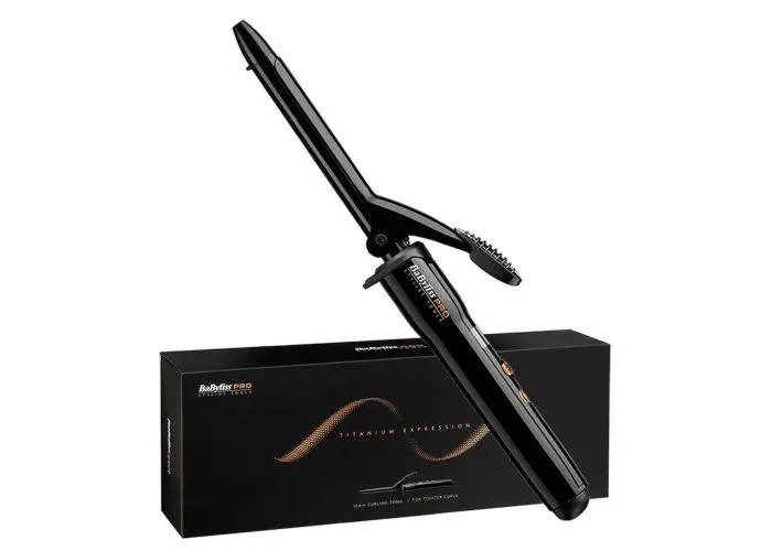 BaByliss PRO Titanium Expression krøllejern 16mm - Sort