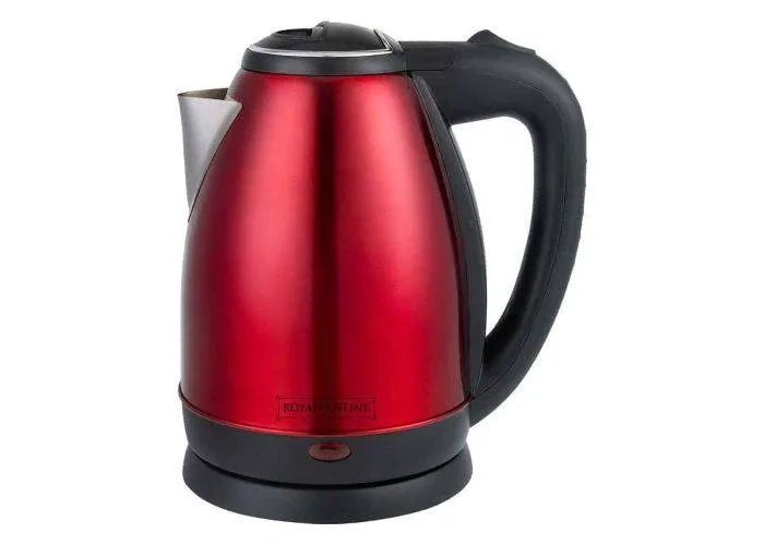 Royalty Line ElKedel/Vandkoger i rustfrit stål - 1.7L / 1500W - Rød