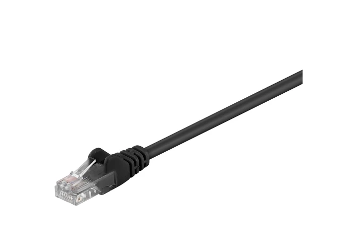 Cat 5e U/UTP Netværkskabel - Sort - 1.5 m