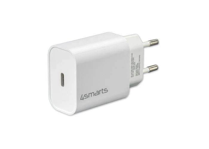 Voltplug USB-C PD HURTIG oplader / adapter - 20W / 3A - Hvid
