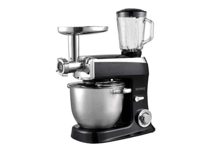 Royalty Line 3-i-1 Køkkenmaskine 2100W / 7.5L Hakker/Blender/Røre - Sort