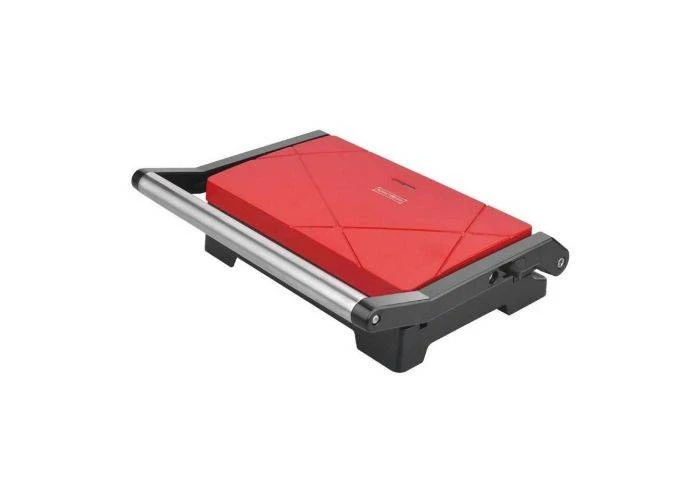 Royalty Panini Grill / sandwich maskine 1000W - Non-Stick - Rød