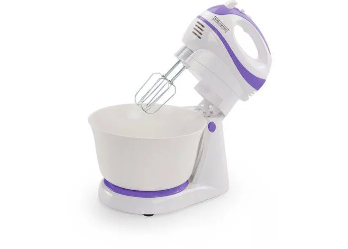 Royalty Line 2-i-1 Håndmixer sæt 300W - Med skål 2.5L - Hvid