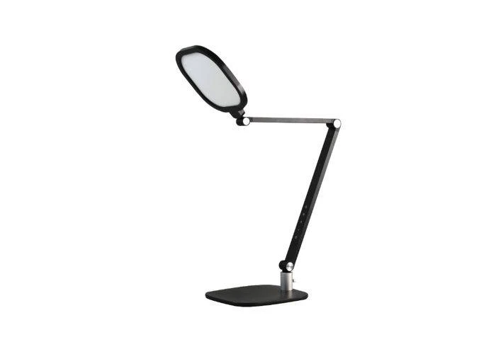 Skrivebordslampe med base - LED - Transformerbar med fjernbetjening - 1300 Lumen - Sort