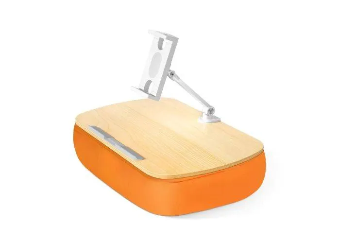 WERGON - Atlas - Tablet / Laptop / smartphone - Pudestøtte & roterbar holder 4-15" - Bøg/orange