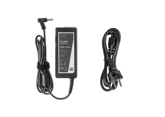 HP Elitebook 840 G3, 850 G3 - Oplader / strømadapter 65W 19.5V - 3.33A (4.5/3.0mm)