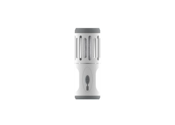 Platinet 2-i-1 UV myggedræber og LED kanterne - Genopladelig - Hvid