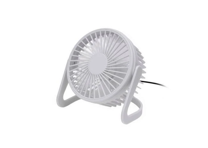 Platinet USB bordventilator Ø15cm / Lydsvag & Tiltbar - Hvid