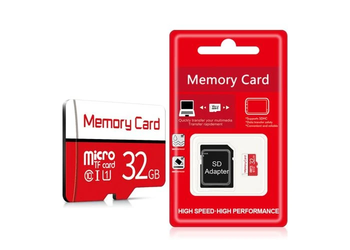 32GB MicroSD TF Hukommelseskort Class 10 - inkl. SD kort Adapter