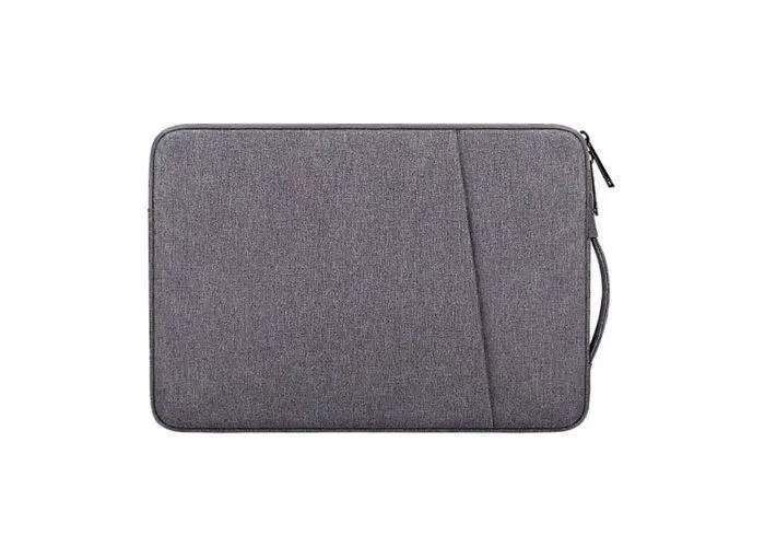 Shockproof Laptop sleeve/taske 38,5x27 cm - Mørkegrå
