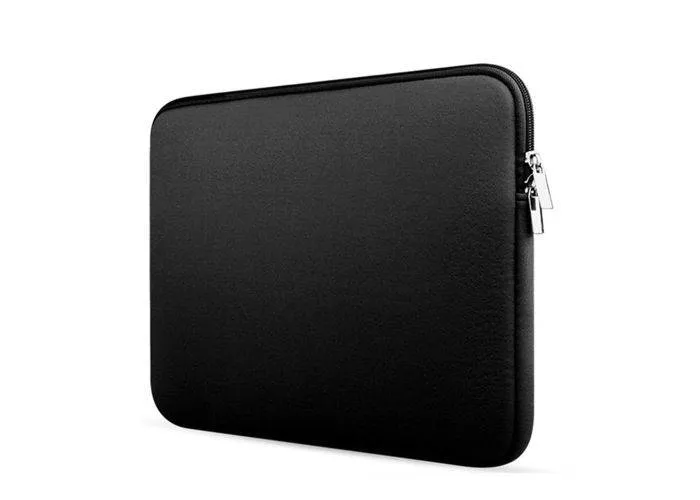Laptop/MacBook sleeve 38x28 cm / 15.6" - Sort