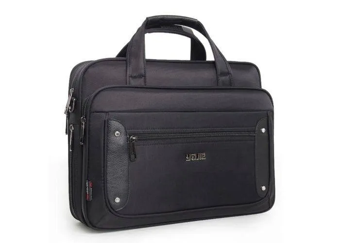 YAJIE skulder- /laptoptaske 40x31cm - Sort