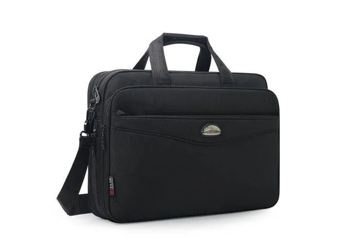 YAJIE skulder- /laptoptaske 40x30cm - Sort