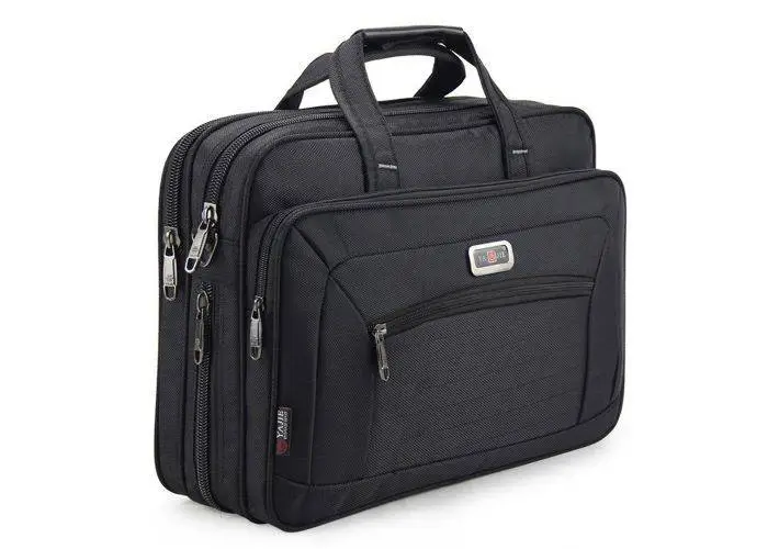 YAJIE skulder- /laptoptaske 39x30cm - Sort