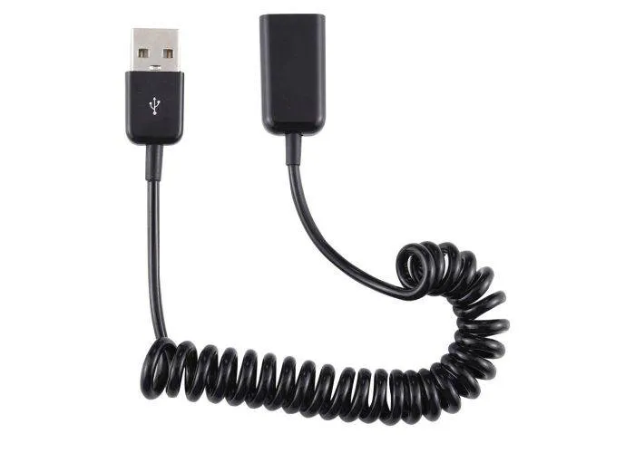 USB (hun) til USB (han) adapter forlænger kabel
