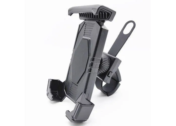 ZY-D12 iPhone / Smartphone cykelholder - Roterbar 360 grader - Sort