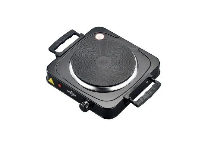 Swiss Haus elektrisk kogeplade 1500W / Ø18.5cm - Sort