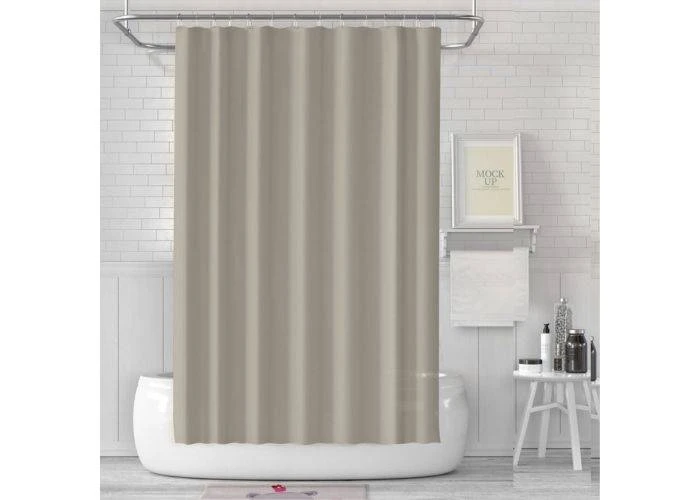 Badeforhæng CS PEVA 180x180 cm - Beige