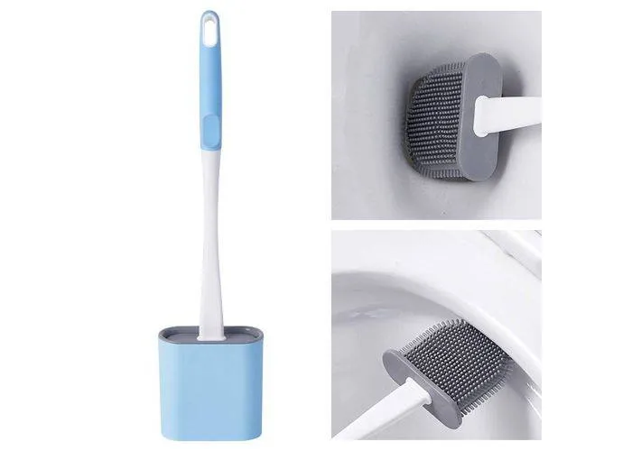 Smart design 6905 - Toiletbørste - Hurtigtørrende - Himmelblå