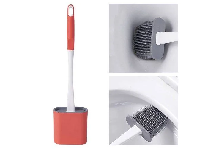 Smart design 6905 - Toiletbørste - Hurtigtørrende - Orange