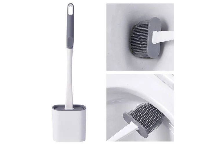 Smart design 6905 - Toiletbørste - Hurtigtørrende - Grå