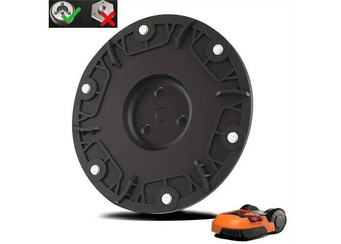 Knivplade / Knivdisk "6 Klinger" til Worx / Landxcape / Kress / Einhell Lawn robotplæneklipper