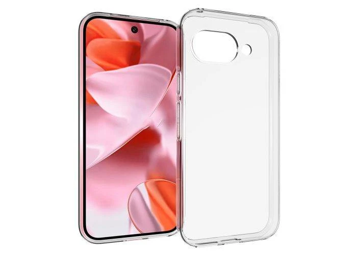 Google Pixel 9a - Shockproof gummi cover - Transparent